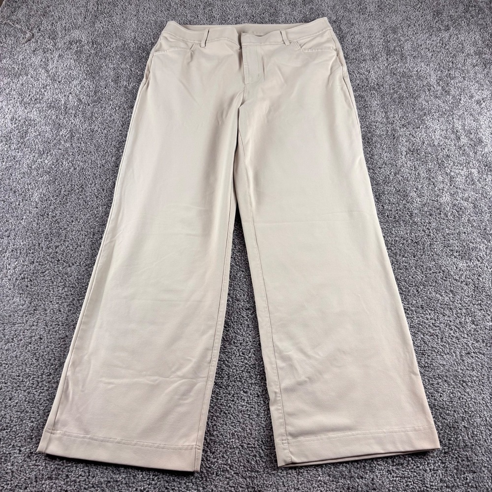 Public Rec Pants Mens 34x30 Beige Performance Chino Stretch Golf Casual Commuter